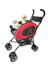 Afbeeldingen van InnoPet®Buggy 5 in 1  Pink