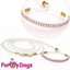 Afbeeldingen van ForMyDogs  Showlead pink crystals