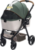 Afbeeldingen van Ibiyaya Retro Hondenbuggy - Luxe Stroller - Soft Sage